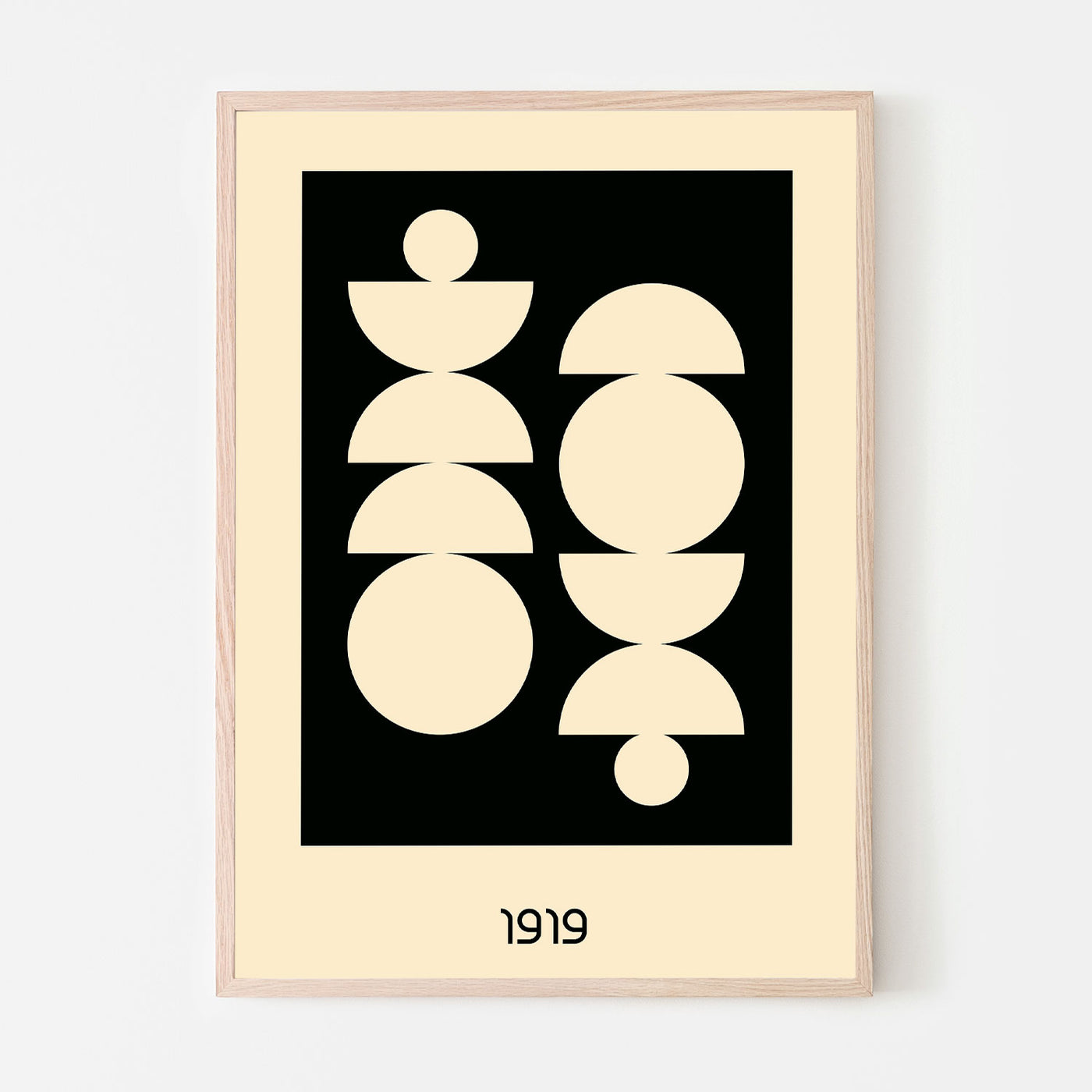 Grafisk plakat - Bauhaus plakat - The Graphic Sixtytwo - WeDoArt
